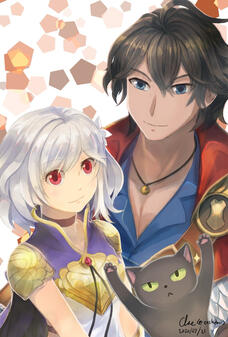 Another Eden - Feinne and Aldo